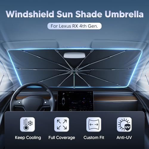 Umbrella Windshield Sun Shade for 2016 (Lex-us RX 2016-2022)