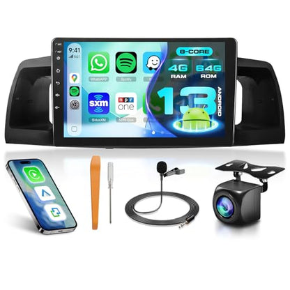 8 Core 4G+64G 5GWiFi Car Stereo Radio for Toyota Corolla EX 2007 (8-Core 4G+64G)