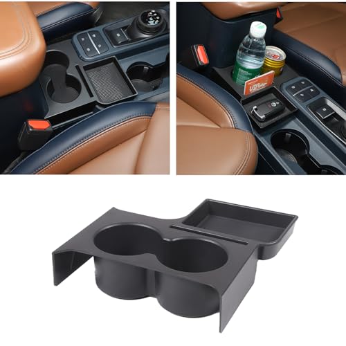 Center Console Cup Holder Insert Compatible with Ford Maverick 2022 (A Set)