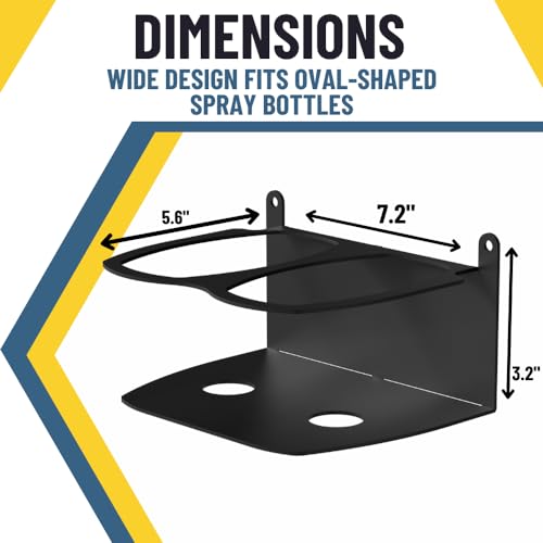 Spray Bottle Holder Heavy Duty (2 Bottle)