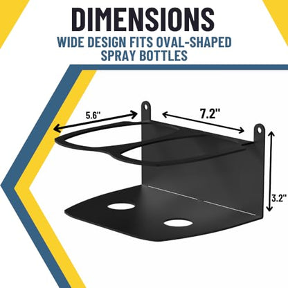 Spray Bottle Holder Heavy Duty (2 Bottle)