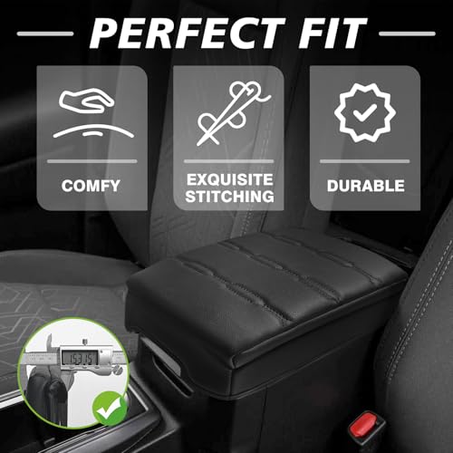 Armrest Cover for Toyota Tacoma 2016 (9) 16-23 |Tacoma| +Thick)