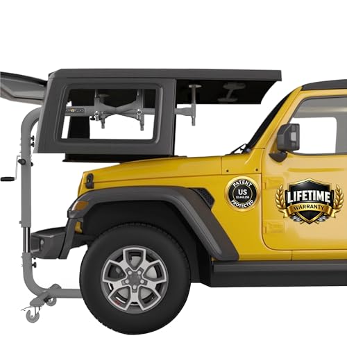 Hard Top Remover Lift for Jeep Wranglers (Grey)