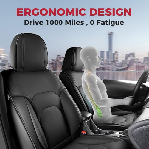 Car Seat Covers Front Seats 2PCs (Black / 2 Pcs Front Seat)