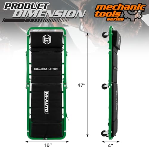 Heavy Duty Convertible Mechanic Creeper (Green / 48")