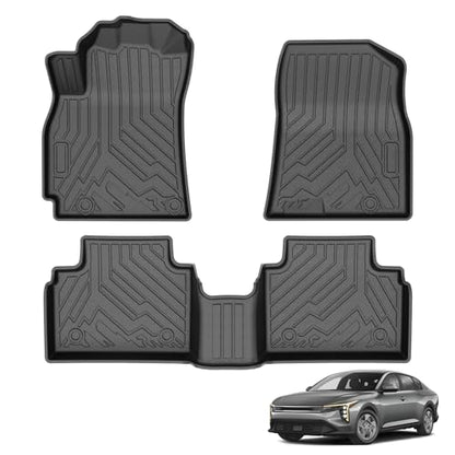 Floor Mats for KIA K4 2025 2026 2027 All Weather 3D TPE Anti