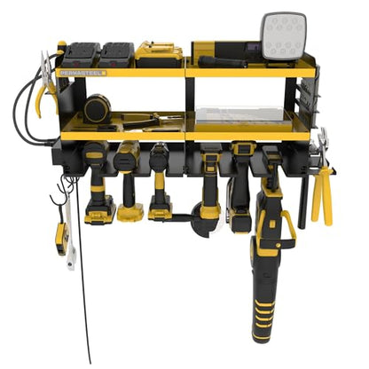 Power Tool Organizer Wall Mount (Yellow)