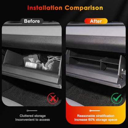 for Glove Box Divider for 2026 Toyota RAV4