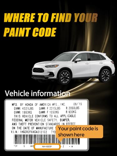 B 640M Canyon River Blue Metallic Touch Up Paint Compatible with Honda (For Honda / B-640M Canyon River Blue Metallic for CR-V/Accord)