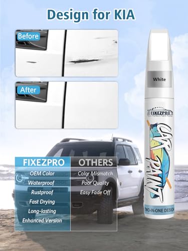 M3R Mars Orange Touch Up Paint for Kia Color Exact Match (Mars Orange(M3R))