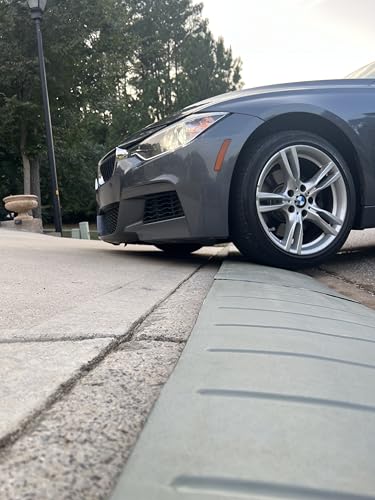 Gray Color Driveway Curb Ramps