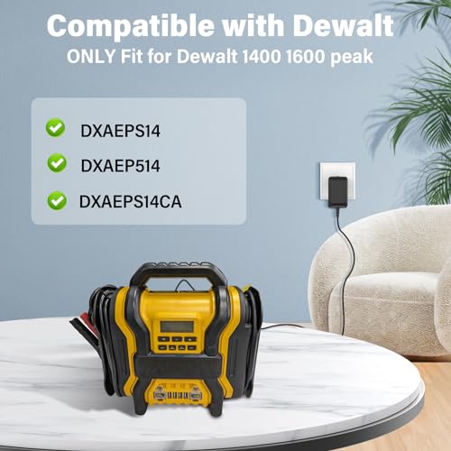 15V Jump Starter Charger Replacement Fit for DeWalt DXAEPS14 1600 1400 Peak