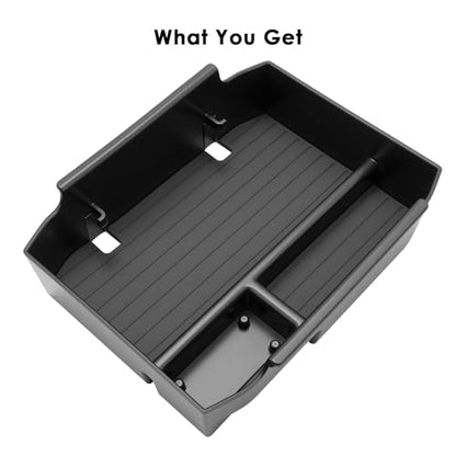 Updated) for 2026 Subaru Outback Center Console Organizer Tray for 2026 Outback Armrest Box Secondary Storage Box Insert Compartment Subaru Outback Accessories