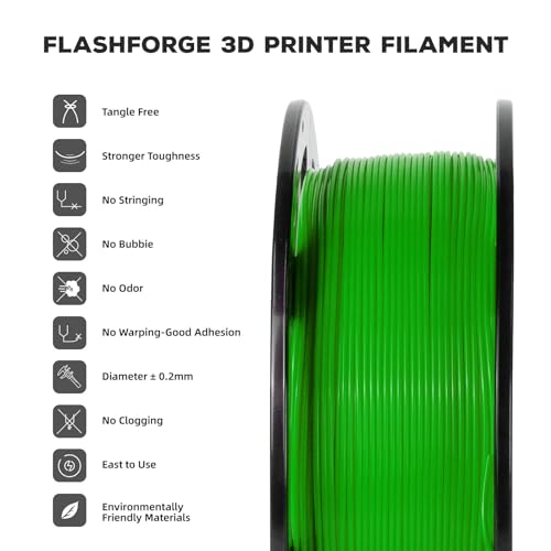 PLA Filament 1.75mm (Green)