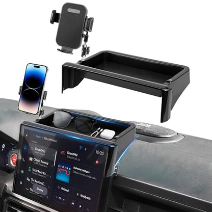 Car Phone Holder Fit for Toyota Tacoma 2024 2025 2026 W (For Toyota Tacoma 2024-2026 14inch)