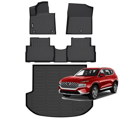 Floor Mats for 2021 (8 For Santa Fe 2021-2023)