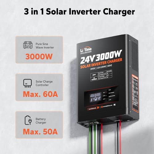 3000W Solar Inverter Charger (24V 3000W Inverter Charger (60A MPPT))