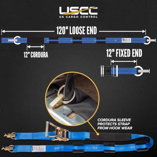 E Track Wheel Straps with E (4 Pack)