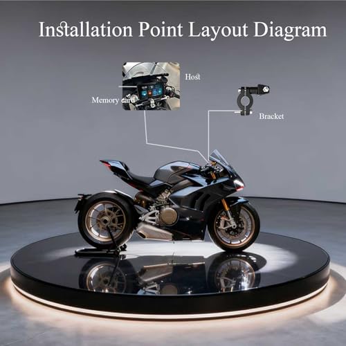 BODIMIA 6" Motorcycle CarPlay (6‘’Motorcycle carplay)