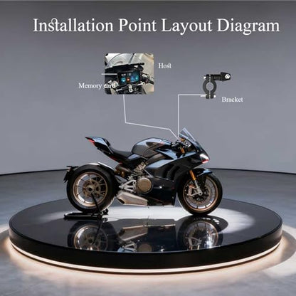 BODIMIA 6" Motorcycle CarPlay (6‘’Motorcycle carplay)