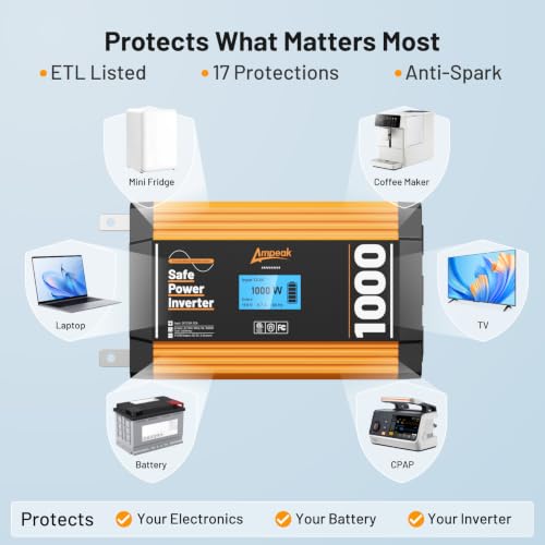 1000W Pure Sine Wave Power Inverter (1000W)