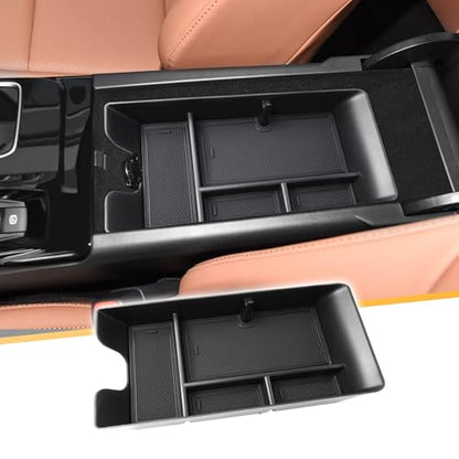Center Console Organizer Tray for 2025 (2025-2026 Toyota Camry Center Black)