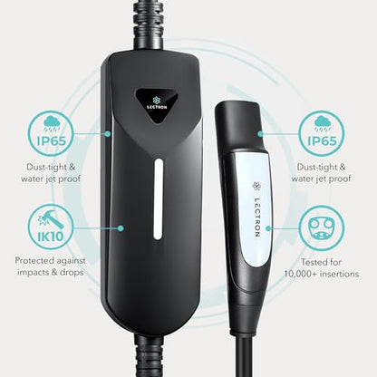 Level 1/2 (12A & 40A) Tesla NACS EV Charger - Dual-Level Electric Vehicle Charging Station with NEMA 14-50/5-15 Plug - Portable Electric Car Charger for All NACS Electric Vehicles (Level 1/2 (12A & 40A))