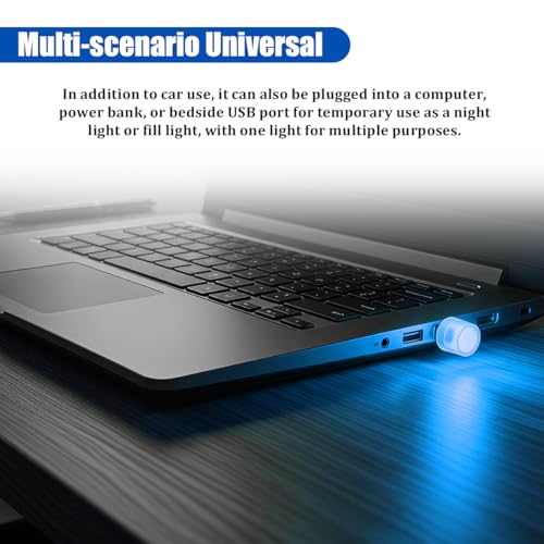 4 Pack USB LED Ambient Lights (Ice Blue)