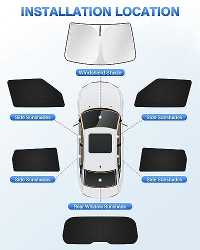 Window Shades for Kia Soul 2020 (Kia Soul 2020-Present)