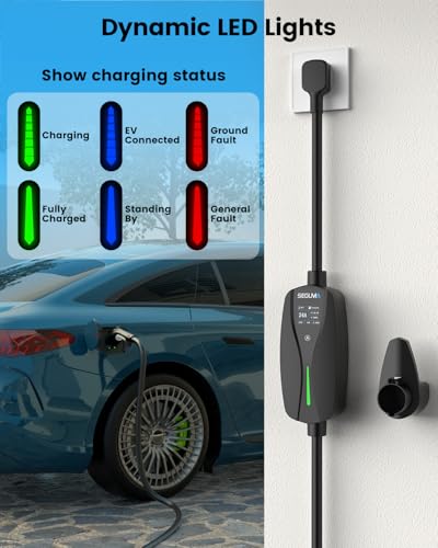 24Amp Level 2 EV Charger w NEMA 14 (NEMA 14-30 Plug(J1772))
