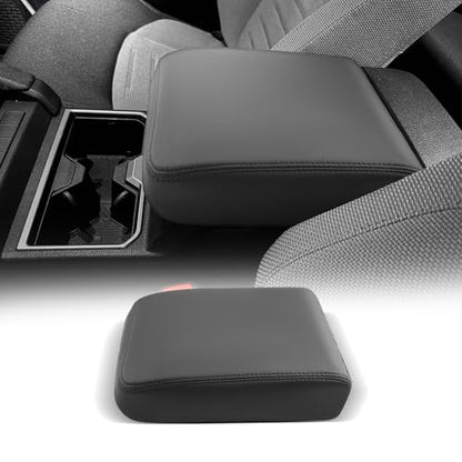 for 2025 2026 2027 Toyota 4Runner Center Console Cover Armrest Box Cover for 4Runner (Toyota 4Runner Thin Black Leather)