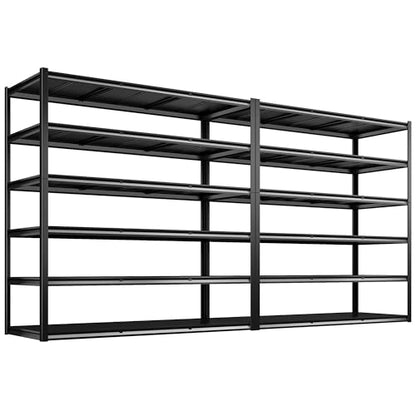84“H Garage Shelving Heavy Duty Storage Shelves 3500 LBS Adjustable Metal Shelving Uints and Storage for Garage (6 tier-60 "Wx84 "Hx22 "D)
