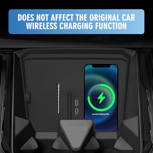 Center Console Wireless Charging Protective Mat for 2025 BMW X3 Accessories (for 2025 BMW X3 Accessories)