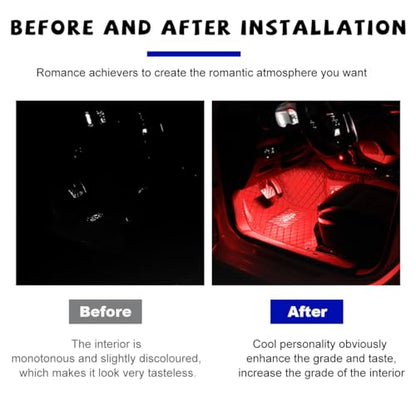 Car LED Strip Light (USB / Red)