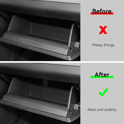 Glove Box Divider Compatible with Toyota RAV4 2026 (26RAV4 Glove Divider)