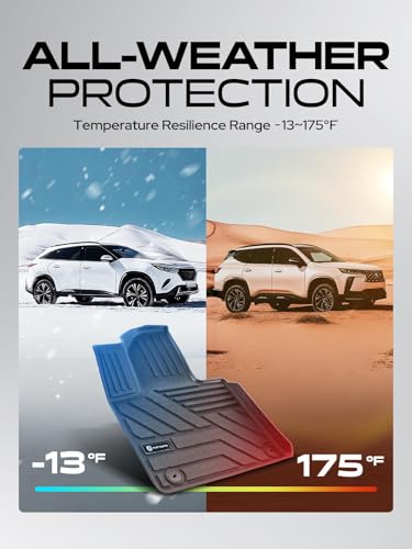 Automotive Floor Mats for Kia Sorento 2021 (5PCS Full Set Mats)