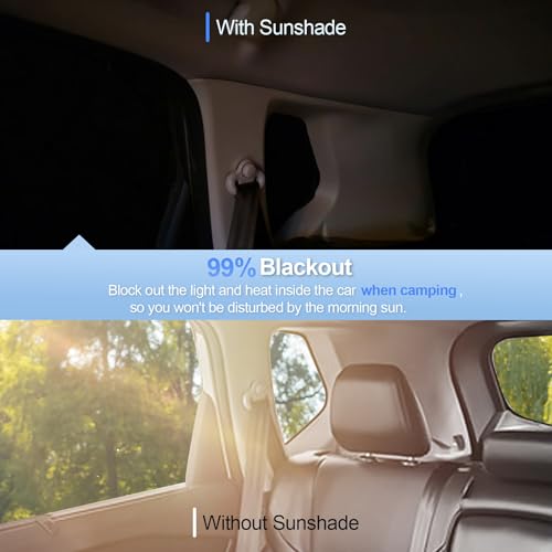8pcs Car Window Shades for Honda Civic 2022 (for Honda Civic2022-Present-Not Hatchback)