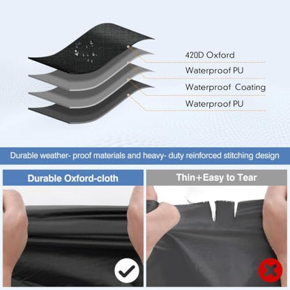 QUNSUNUS Car Cover for Oldsmobile 88 (for Oldsmobile 88 1959-1985)