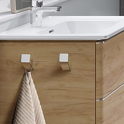 Towel Hooks Chrome SUS 304 Stainless Steel (Chrome / 2 Pack)