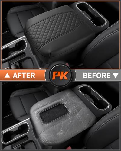 Center Console Cover for Chevy Silverado (For Chevy Silverado & GMC Sierra 1500 2019-2025)