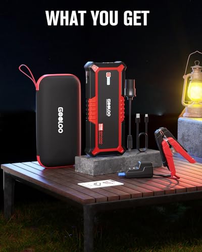 GP4000 SuperSafe 4000A Jump Starter (red)