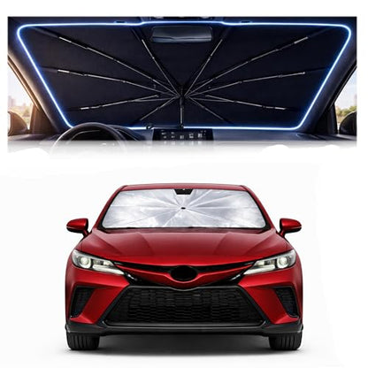 Car Windshield Sun Shade Umbrella for Toyota Camry 2018 (For Toyota Camry 2018-2024)