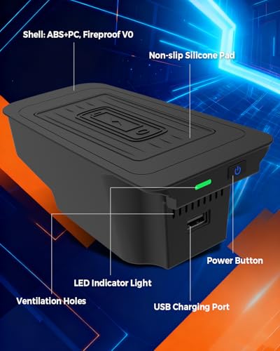 Wireless Car Charger for Volvo XC90 2016