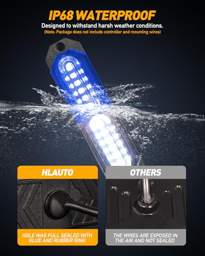 1200T Emergency Strobe Grille Lights (Blue/White)