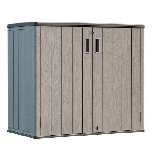 Outdoor Storage Shed 37 Cu.Ft (Shallow Brown / 37 Cu.ft)
