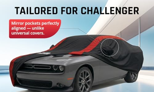 Challenger Car Cover Custom Fit for Dodge Challenger 2008 (Challenger 2008-2026)