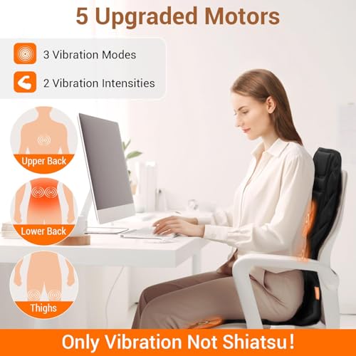 Back Massager with Heat (Black)
