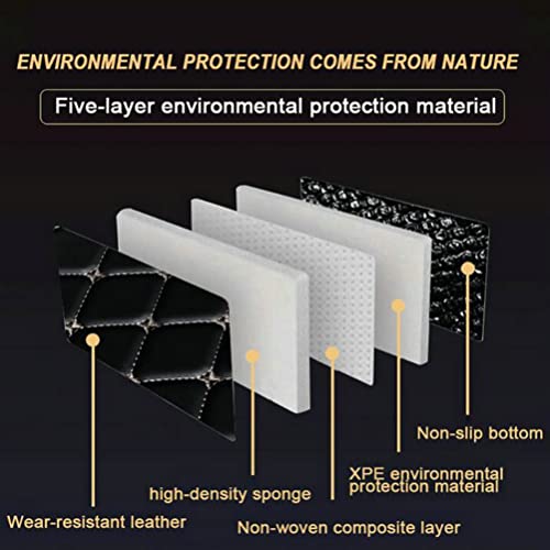 Customization Floor Mats and Cargo Mats are Suitable for 99% of Cars (Black red mats / 3D Floor Mats)