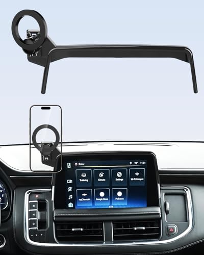 Car Phone Mount for 2021 (Tahoe/Suburban/GMC Yukon/GMC Yukon XL 2021-2024 / Magsafe)