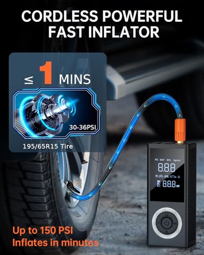 Portable Tire Inflator for Car
